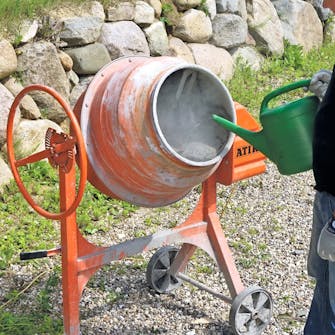 Blandning betong torrbetong 4 Blandning betong torrbetong 4